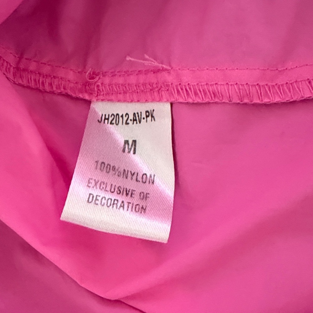 Hot Pink Embroidered Puff-Sleeve Blouse - Picture 7 of 10